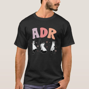 ADR Kat Geest Dierenarts Halloween Geneeskunde Vet T-shirt