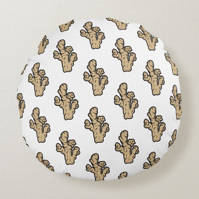 Adraka Rond Kussen (Voorkant)