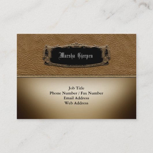 Adreeper Visitekaartje (Voorkant)