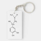 adrenaline chemisch chemisch hormoon elem sleutelhanger (achterkant)