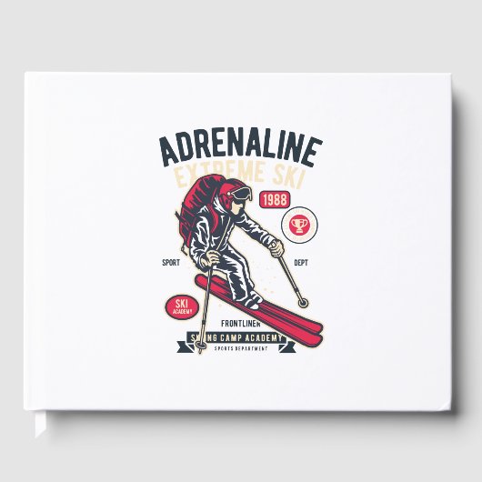 Adrenaline Extreme Ski Gastenboek (Voorkant)