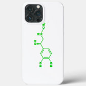 Adrenaline Moleculaire chemische formule Case-Mate iPhone Case (Achterkant)