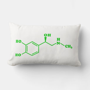 Adrenaline Moleculaire chemische formule Kussen