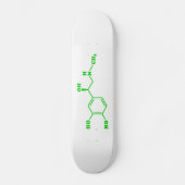 Adrenaline Moleculaire chemische formule Persoonlijk Skateboard (Voorkant)