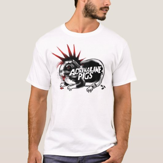Adrenaline Varkens T-shirt (Voorkant)
