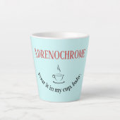 Adrenochrome latte Mok (Voorkant)