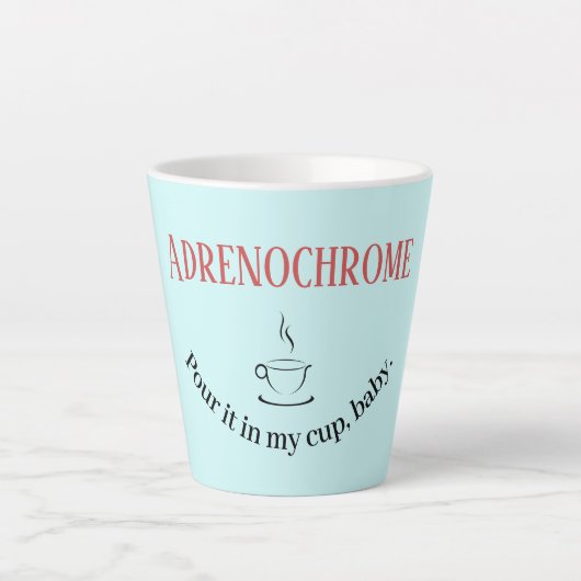Adrenochrome latte Mok (Voorkant)