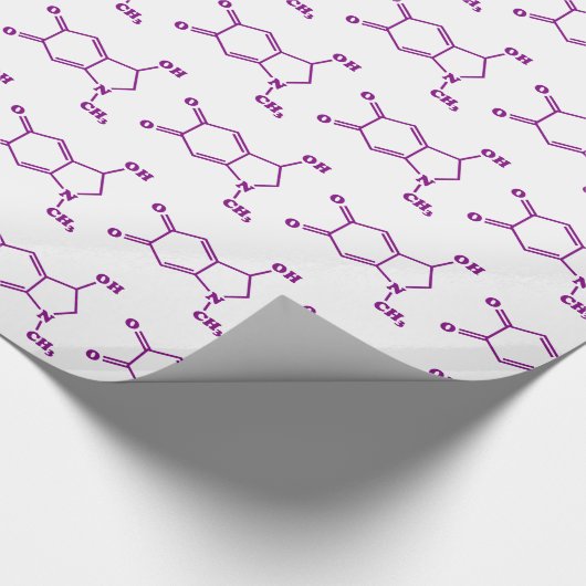 Adrenochroom moleculaire chemische formule cadeaupapier (Hoek)