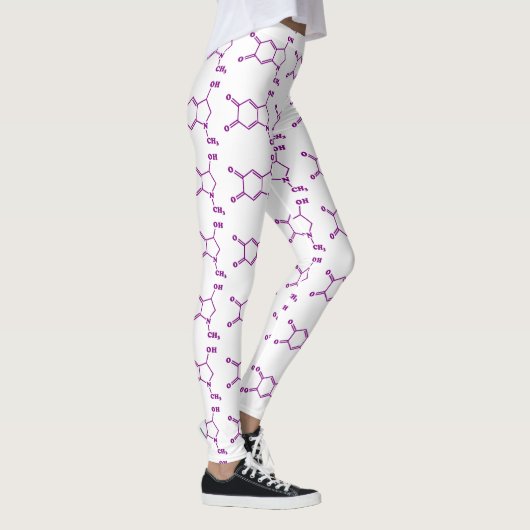 Adrenochroom moleculaire chemische formule leggings (Rechts)