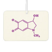 Adrenochroom moleculaire chemische formule luchtverfrisser (Voorkant)