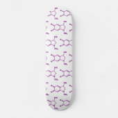 Adrenochroom moleculaire chemische formule persoonlijk skateboard (Voorkant)