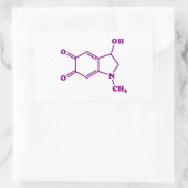 Adrenochroom moleculaire chemische formule rechthoekige sticker (Tas)