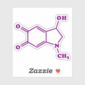 Adrenochroom moleculaire chemische formule sticker (Vel)