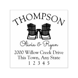 Adres Adirondack Chairs Zelfinktende Stempel