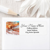 Adres Arizona Desert Return Etiket (Insitu)