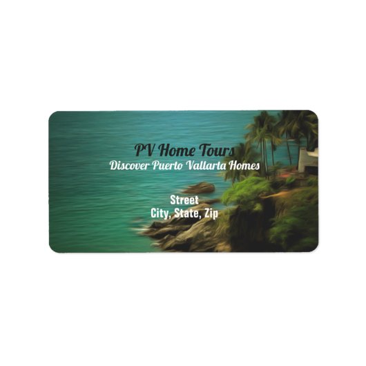 Adres Beach Dream 0026 Etiket (Voorkant)