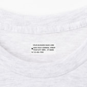 Adres bedrijfsnaam Telefoonnummer Aangepast Labels (Aangebracht)