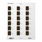 Adres Chicago River Night Storm Label (Full Sheet)