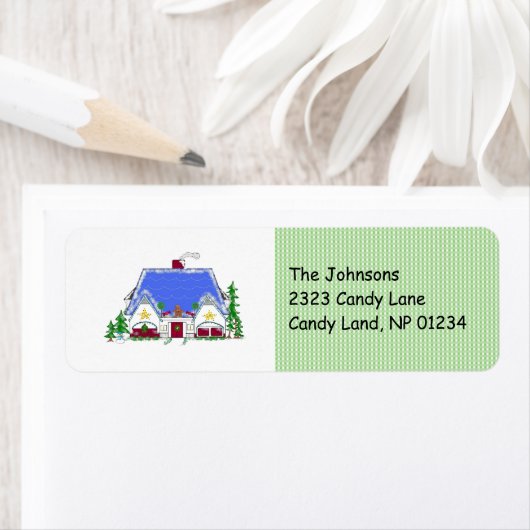 Adres Cozy House Return Etiket (Insitu)