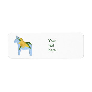 Adres Daffodil Horse Etiket