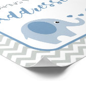 Adres een Envelope-Baby shower Poster (Hoek)