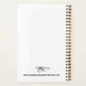 Adres- en wachtwoordhouder notitieboek (Achterkant)