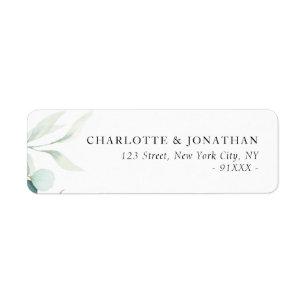 adres eucalyptus greenery etiket