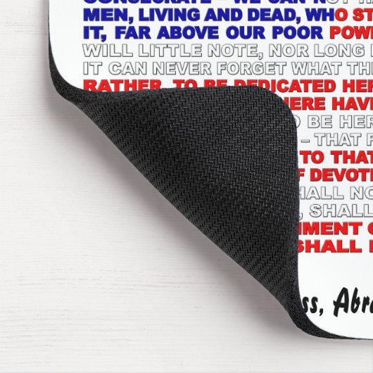 Adres Gettysburg Muismat (Hoek)