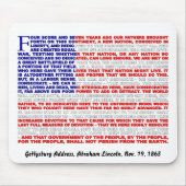 Adres Gettysburg Muismat (Voorkant)