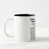 Adres Gettysburg Tweekleurige Koffiemok (Links)