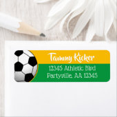 Adres Groen & goudzoeker Etiket (Insitu)