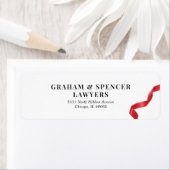 Adres Groot terugzendlabel Etiket (Insitu)