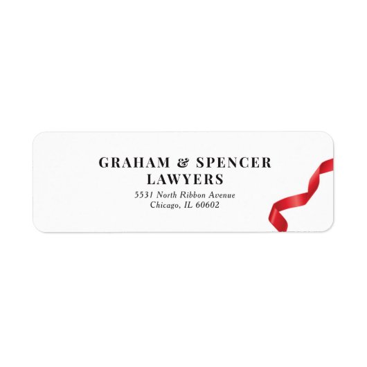 Adres Groot terugzendlabel Etiket (Voorkant)