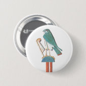 Adres Hathor Ronde Button 5,7 Cm (Voorkant /achterkant)