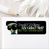 Adres Label Alien Frankenstein Black Olive Green (Insitu)