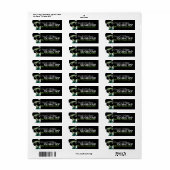 Adres Label Alien Frankenstein Black Olive Green (Full Sheet)