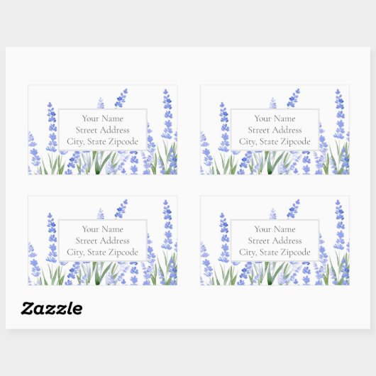 Adres label "Field of Lavender 2" (Vel)