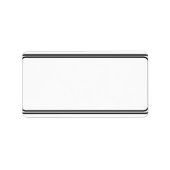 Adres Label, retouradreslabel, Klassiek Etiket (Voorkant)