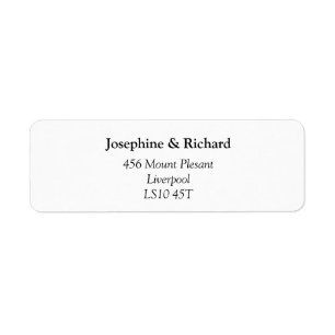 Adres Lables Sjabloon 9 Etiket