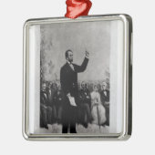 Adres Lincoln te Gettysburg, 1895 Metalen Ornament (Links)