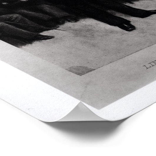 Adres Lincoln te Gettysburg, 1895 Poster (Hoek)