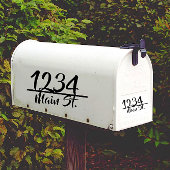 Adres mailbox sticker