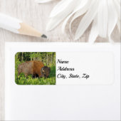 Adres nationaal park Yellowstone Etiket (Insitu)