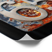 Adres Number Plaque, 65 en een half Poster (Hoek)