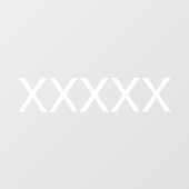 Adres nummer van Business Shop Street aanpassen Raamsticker (Vel)