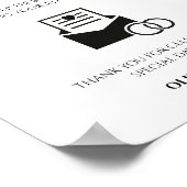 Adres op een Envelop Schrijf Je Eigen Adres Poster (Hoek)
