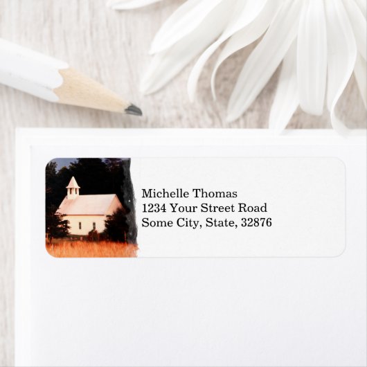 Adres oude Berg Church Etiket (Insitu)