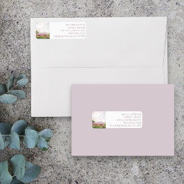 Adres Roos van Waterverf van  Etiket