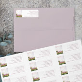 Adres Roos van Waterverf van  Etiket