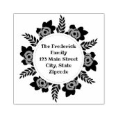 Adres Rubber Adres Stempel hout Kunststempel (Afrduk)